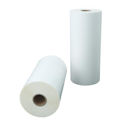 China 15um-22um Rolls 15um-22um Moisture Proof Clear PET Foil Plastic Thermal Lamination Film for sale