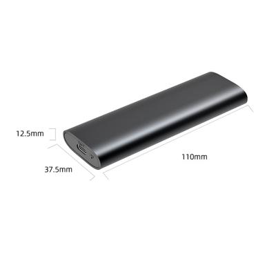 China External SSD New Mobile Hard Drive M.2 Solid-State NVME/SATA Dual-Protocol SSD Transfer Reader Aluminum Alloy for sale