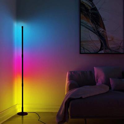 China Modern Nordic Tripod Lamp Designer Standing Corner LED Floor Light RGB Modern For Living Room for sale