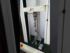 Universal testing machine for silicone rubber tensile testing