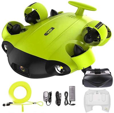 China New Fifish V6 Underwater Mode Drone 100m Cable 4k Uhd Headless Vr Control Camera Underwater Flight for sale