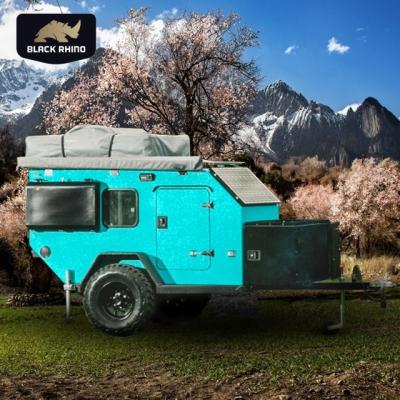 China Fashionable Holiday Lightweight Glamping Off Road Camping Camper Trailer For Sale Caravan for sale