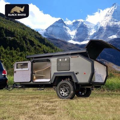 China Lightweight standard configuration wohnmobil travel tiny camper trailer in travel trailer for sale