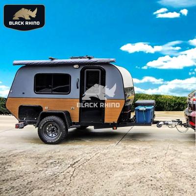 China China Manufacturer 4X4 Campervan Off Road Lightweight Australian Standard Caravan Camper Trailer Off Road With RV Standard Configuration for sale