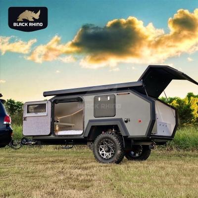 China Factory direct sale lightweight european style off road rv travel trailer camper for sale