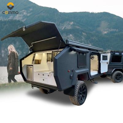 China Lightweight fiberglass off road small mini trailer car camping house for living for sale