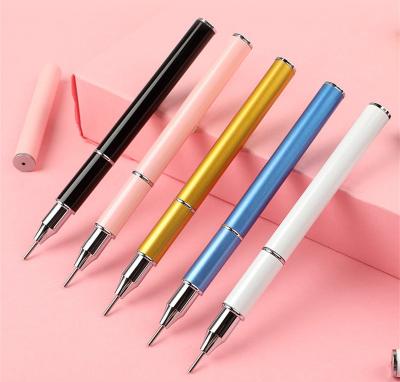 China For commercial & Home Use NAB002 Double-ended Nail Dotting Pen Rhinestone Studs Picker Pencil Manicure Glitter Powder Nail Art Tool for sale