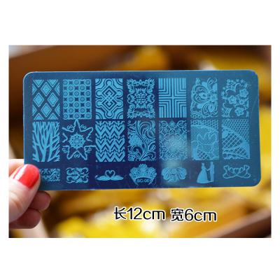 China 12 Styles Tamax S Custom Nail Stamping Plate On Nails For Creative Nail Art Painting Design Mold Set Accessories And Manicure Tool Kits for sale