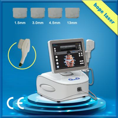 China 4 Cartridges Hifu Machine High Intensity Focused Ultrasound Fat Burning Equipment for sale