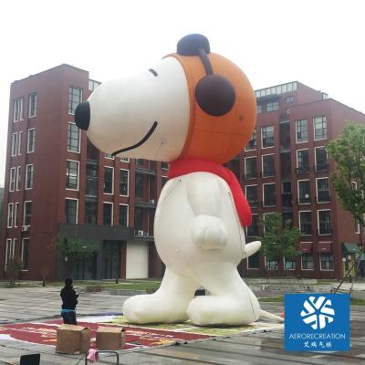 China Event Mascot Inflatable Cartoon Cute Snoopy Advertising Inflatable Costume for sale