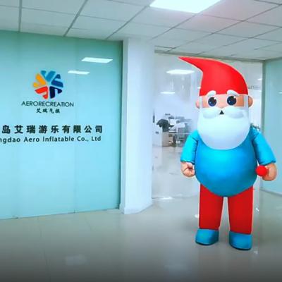 China Interactive Advertising Modern Cute Inflatable Mascot Costume Bear Walking Costume for sale