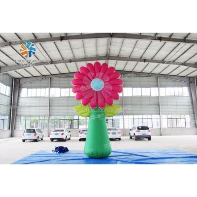 China Wholesale Event Flower Decorating Low Price New Design Customizable Decoration Inflatable Flower for sale