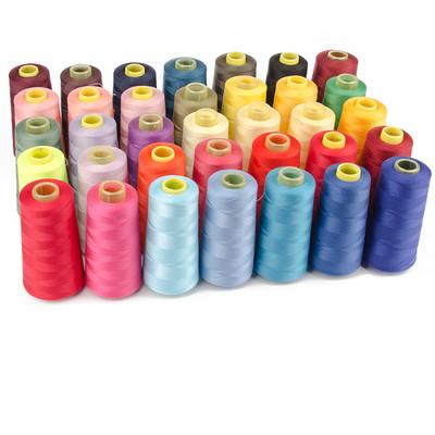 China 100% Polyester Dacron Sewing Thread 30/2 Knitting Cloth Suits for sale