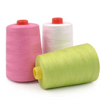 China Chino 40 2 Industrial Sewing Machine Polyester Thread Tkt 120 Cone 5000y Yards 40s/2 20/2 Wholesale Hilo De Coser Polies en venta