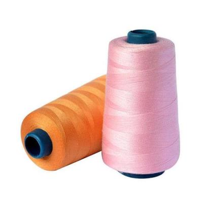 China Eco-friendly 402 Sewing Clothing Thread Multi-color in Stock High-speed Polyester Sewing Machine Thread for sale