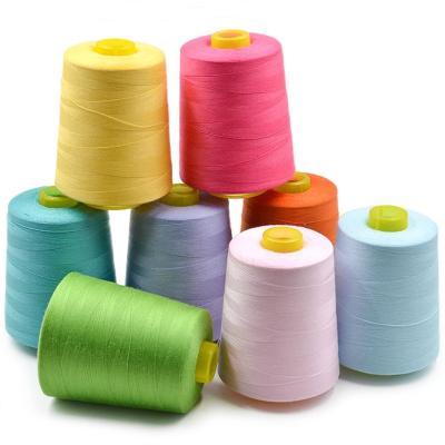 China Hot Sale Sewing Thread 40/2 Polyester Sewing Thread Polyester Threads Fabric For Clothing Furniture for sale