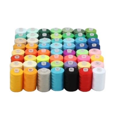 China Hand Knitting Spun Polyester Sewing Thread 40/2 Polyester Thread For Clothing for sale