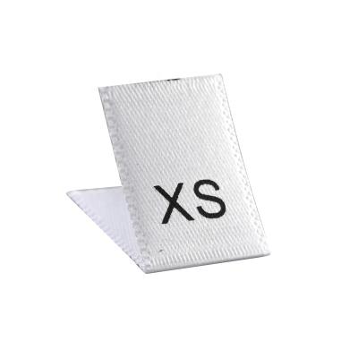 China Washable garment accessories rank brand satin printing labels private custom logo design woven label clothing neck label for sale