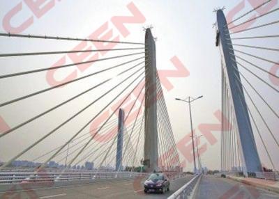 China Pre-stressed tensioning system and post tension jack forLonghu inner ring road Bridge for sale