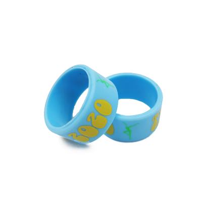 China Gift High Quality Men's Agriculture Design Wedding Fitness Sports Finger Ring O Ring Silicone Ring for sale