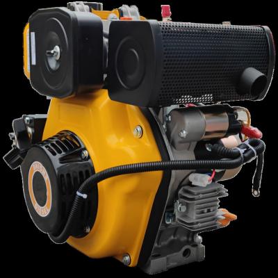 China Small cheap air cooled compact 10Ph diesel engine for construction machinery for sale