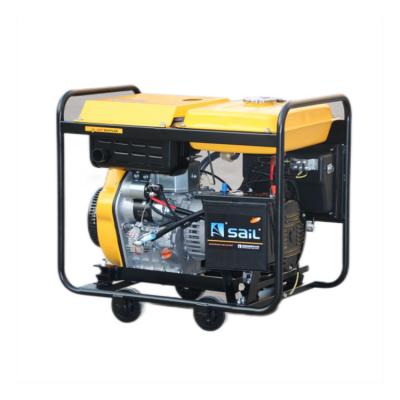 China Low Cost Diesel Generator Welding Machine Diesel Generator Sets JM6500E (211112011-01) for sale