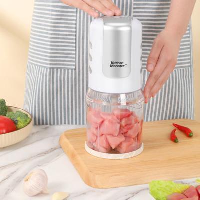 China For chop vegetable and meat home appliance electric meat cleaver vegetable food processor 500ml for sale