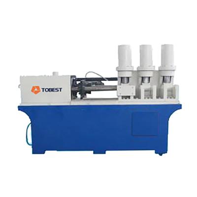 China TOBEST Diameter 12-65mm Steel Pipe Tube Diameter Reduction Rod Necking Machine for sale