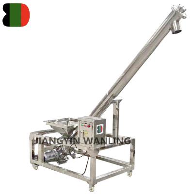 China High Speed ​​Powder Granule Conveyor LS Stainless Steel Flour Auger Conveyor Powder Granule Spiral Conveyor for sale