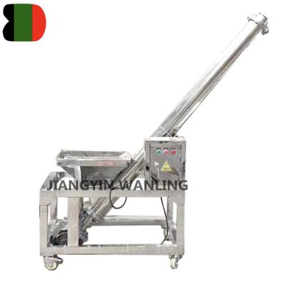 China Powder Granule Conveyor LS Grain Seed Conveyor Spiral Flexible Screw Conveyor for sale