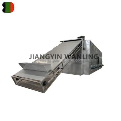 China Medicine Processing DW Industrial Electric Conveyor Belt Type Herb Leaves Cassava Leaves Diffuse Food Dryer Tea Drying Machine for sale