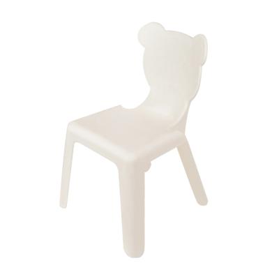 China Modern Kindergarten Kids Children White Colorful Stackable Plastic Chair for sale