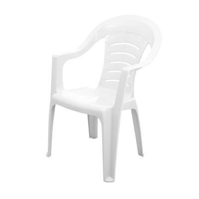 China Polypropylene Stackable Outdoor Stacking Plastic Chair For Swim Pool for sale