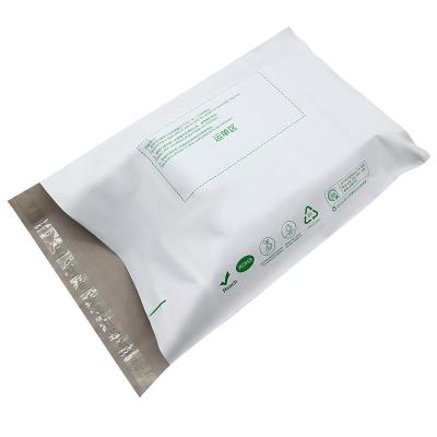 China 10X13 Inch POLY Biodegradable Eco Friendly Mailer Bags White Color Apparel Packaging Messenger Bags Mailing Bags for sale