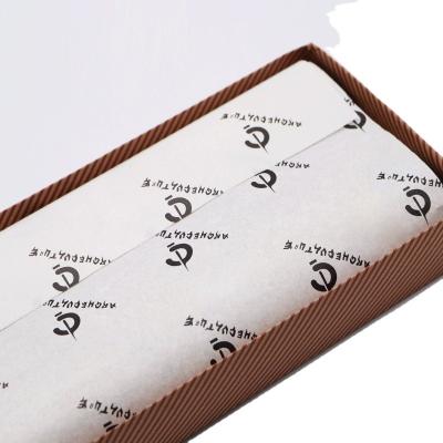 China Brown Recyclable Biodegradable Gift Wrap Covers Tissue Paper Floral Packaging for sale