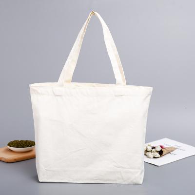 China Eco-friendly Cute Cotton Canvas Bag Tote Bags With Pocket Bulk For Advertising Promotion for sale