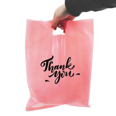 China Recyclable Custom Logo Plastic Business Gift Shopping Bag Take Away Plastic Bag for sale