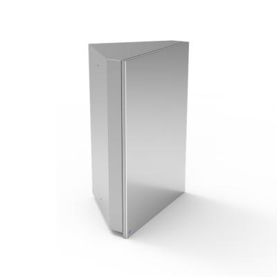 China Wholesale Modern Galvanized Steel Corner Mirror Moisture Proof Wardrobe For Marine for sale