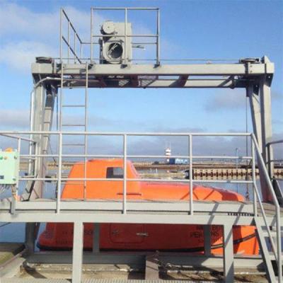 China IACS Approved SOLAS 70KN, 95KN Offshore Platform Davit For Lifeboat for sale