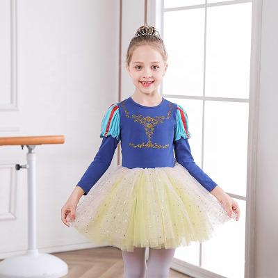 China Wholesale Short Princess Tutu Ballet Girls Stage Performance Promotion Breathable Washable Eco-friendly Costume Clothing for sale