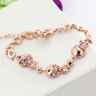 China Ref No.: 205037 doodle clownfish mothers bracelets with birthstones gold jewelry wholesale distributors jewelry sets for sale