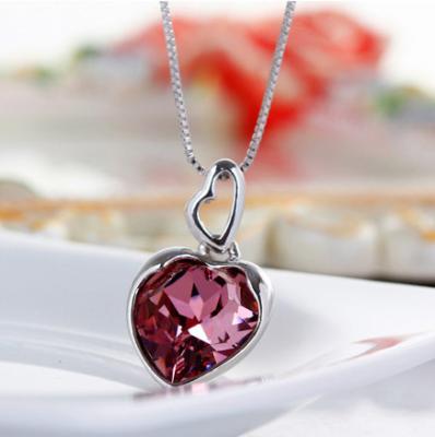 China Ref No.:105060 Drop heart ladies heart necklace jewelers online jewelry designers for sale