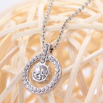 China Ref No.: 105020 Bright fleeting birthstone pendant necklaces aquamarine jewellery aquamarine jewelry for sale