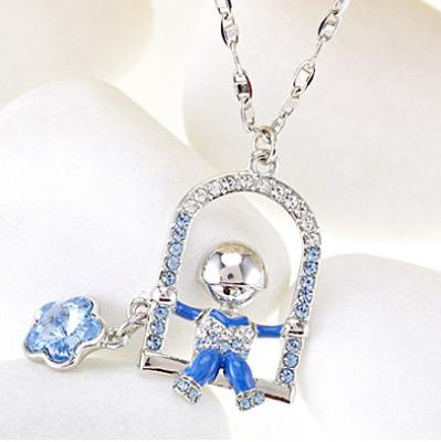 China Ref No.: 105018 DreamKids Serendipity birthstone necklace for child designer jewellery brands stone crystal jewelry for sale