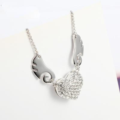 China Ref No.: 107001 Angel Heart heart pendant necklaces jewellery site jewelry on sale online for sale