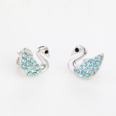 China Ref No.: 407001 Swan Dance Earring gold jewellery designs chunky jewelry for sale