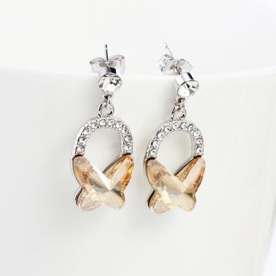 China Ref No.: 407007 rain butterfly Earring gold jewellery stores melbourne clemson jewelry for sale