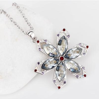 China Ref No.: 109022 Snow lotus Necklace  jewellery stores bunbury wholesale contemporary jewelry for sale