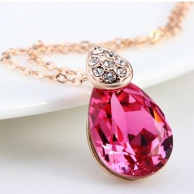 China Ref No.: 140204 Valentine Tears Necklace  crystal jewellery set wholesale designer jewelry for sale