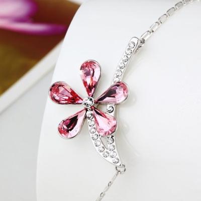 China Ref No.: 140211 Sweet fry Necklace crystal fashion jewellery wholesale fashion jewelry and handbags for sale